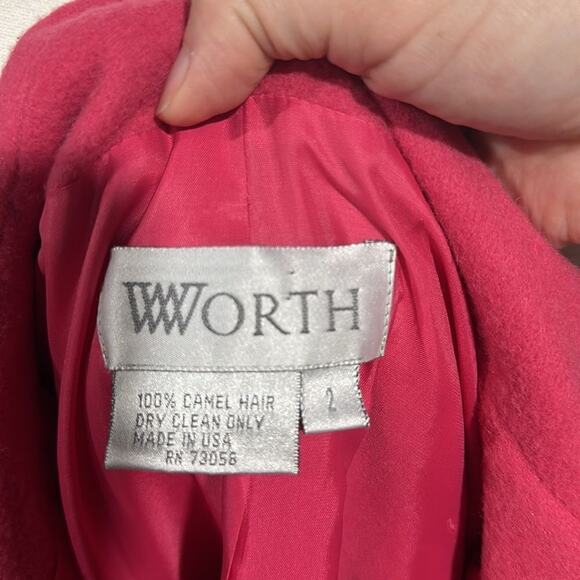 Worth Pink Camel Hair Blazer 2 - Picture 7 of 7